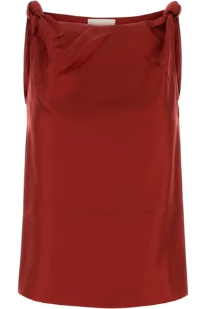 Loulou Studio Sleeveless Tops, female, , XS, Draped Sleeveless Top