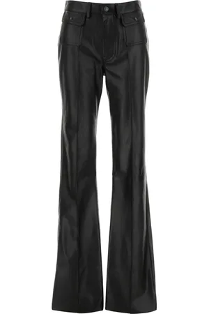 Tom Ford Wide Trousers, female, , 2XS, Luxury Leather Patch Pocket Trousers