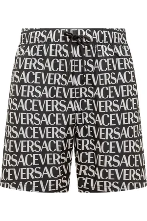 VERSACE Beachwear, male, , 2XL, Swim Shorts for Men