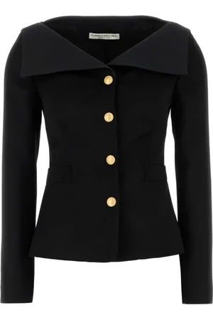 Alessandra Rich Wool Blazer and Vest
