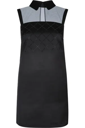 Elisabetta Franchi Short Dresses, female, , L, Elegant Dresses with Bed and Applications