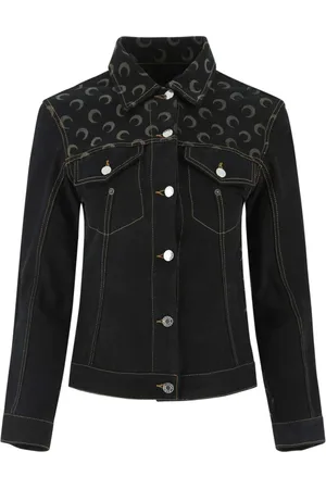 Marine Serre Denim Jackets, female, , XS, Stylish Jackets for All Occasions