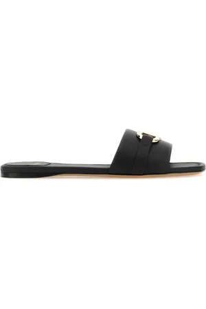 Salvatore Ferragamo Sliders, female, , 2 1/2 UK, Gancini Slippers