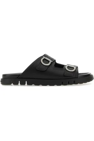 Salvatore Ferragamo Sliders, male, , 7 UK, Cozy Colly Slippers for Everyday Comfort