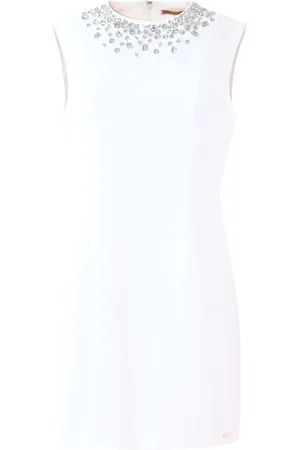 Kocca Sleeveless Sheath Dress with Shiny Details