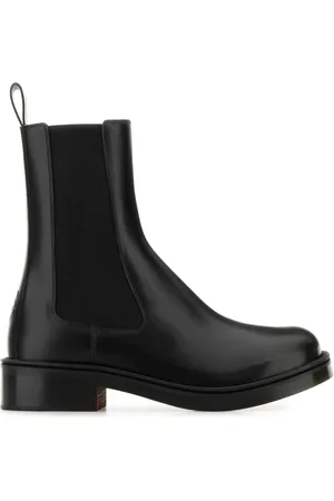 Alexander McQueen Stylish Leather Ankle Boots