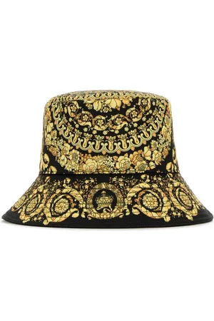 VERSACE Stylish Printed Bucket Hat
