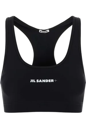 Jil Sander Stretch Nylon Crop Top