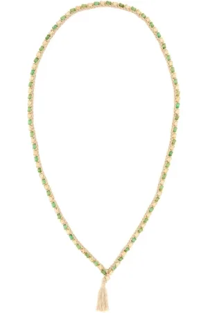 Alanui Necklaces, female, , ONE SIZE, Crochet Necklace with Embellishments