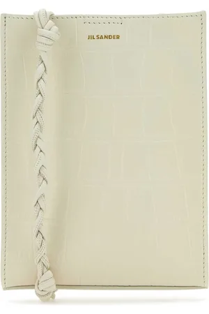 Jil Sander Shoulder Bags, female, , ONE SIZE, Ivory Leather Shoulder Bag