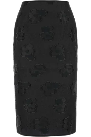 Cecilie Bahnsen Pencil Skirts, female, , S, Silk Blend Allegra Skirt