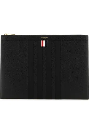 Thom Browne Bags, male, , ONE SIZE, Leather Clutch