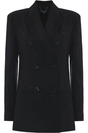 Kocca Blazers, female, , S, Dotted Double-Breasted Lapel Jacket