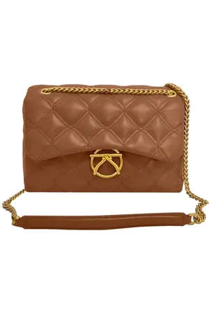 Kocca Shoulder Bags, female, , ONE SIZE, Quilted Crossbody Bag with Golden Chain