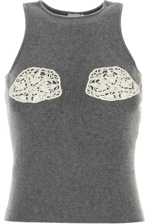MAGDA BUTRYM Sleeveless Tops, female, , XS, Cashmere Tank Top
