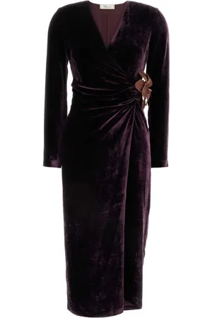 BLUMARINE Elegant Velvet Dress