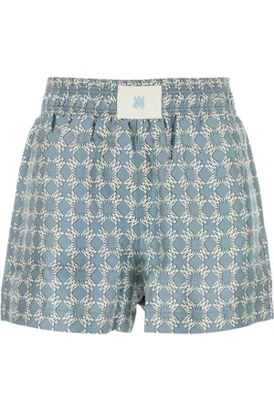 AMIRI Short Shorts, female, , XS, Printed Silk Shorts