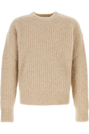 Ami Round-neck Knitwear, male, , L, Ribbed Crew Neck Jumper