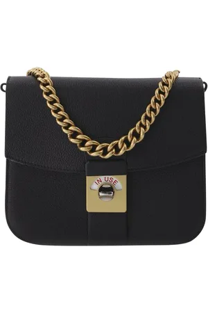 Maison Margiela New Leather Lock Square Shoulder Bag