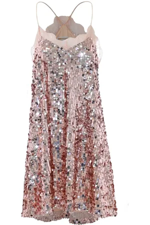 Kocca Party Dresses, female, , S, Sparkly Sequin Lace Evening Mini Dress