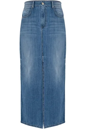 Kocca Denim Pencil Skirt with Pockets