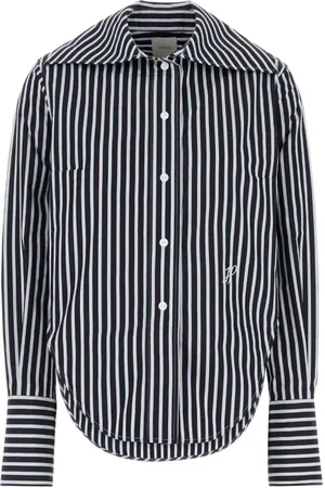 Patou Shirts, female, , XS, Embroidered Poplin Violin Shirt