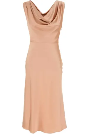 BLUMARINE Maxi Dresses, female, , XS, Satin Stretch Dress