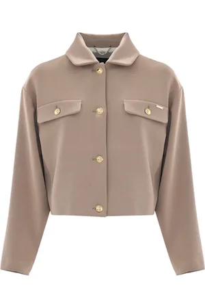 Kocca Blazers, female, , XL, Metal Button Cropped Jacket
