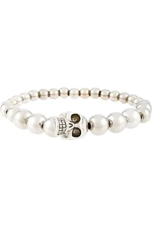Alexander McQueen Bracelets, male, , ONE SIZE, Elasticated Bracelet