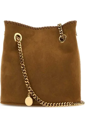 Stella McCartney Shoulder Bags, female, , ONE SIZE, Suede Bucket Bag