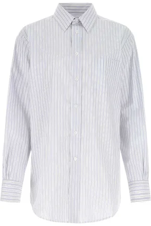 Maison Margiela Shirts, female, , XS, Embroidered Oversize Shirt