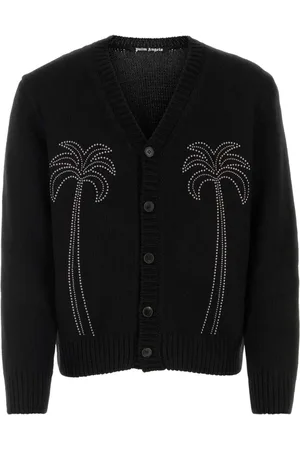 Palm Angels Cardigans, male, , L, Nylon Blend Cardigan