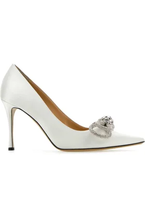 Mach & Mach Pumps, female, , 4 UK, Satin Pumps - 9.5 cm Heel Height
