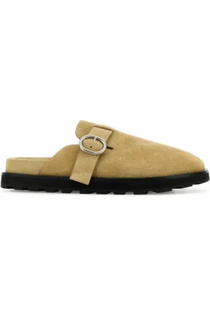 Jil Sander Suede Slippers
