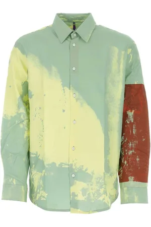 OAMC Casual Shirts, male, , M, Printed viscose oversize shirt