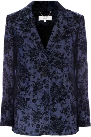 Kocca Denim Jackets, female, , S, Elegant Floral Pattern Jacket