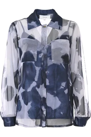 Kocca Shirts, female, , XS, Abstract Layered Patterned Shirt