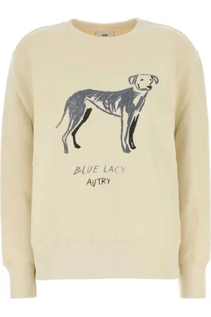 Autry Sweatshirts, female, , XL, Cream Cotton Main Women