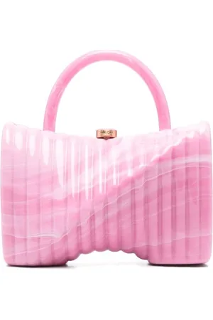 Cult Gaia Fuchsia Top Handle Bag