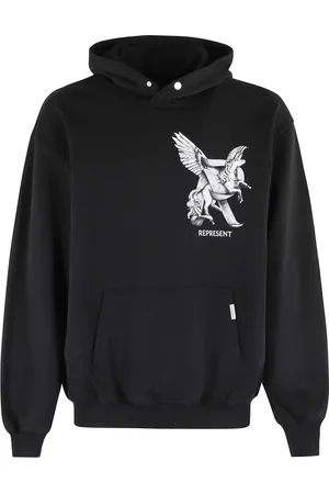 Represent Elegance Hoodie with Logo Print