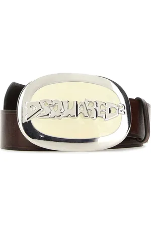 Dsquared2 Belts, female, , 80 CM, Logo Plaque Buckle Belt