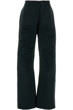 Maison Margiela Charcoal Cotton Joggers