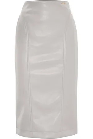 Kocca Faux Leather Pencil Skirt