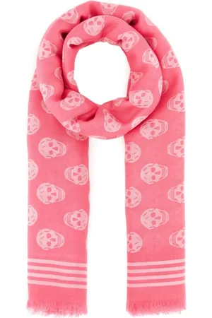 Alexander McQueen Printed Wool Scarf