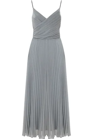 Kocca Maxi Dresses, female, , L, Silky Plunging Neckline Evening Dress