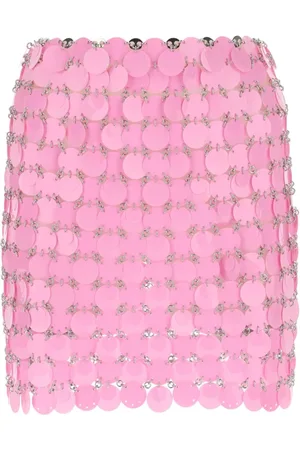 Paco rabanne Short Skirts, female, , XS, Sequin Maxi Mini Skirt