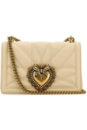 Dolce & Gabbana Nappa Leather Devotion Shoulder Bag