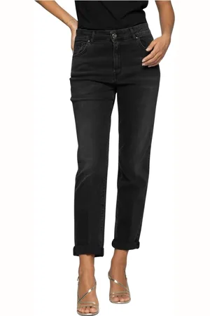 Kocca Turn-up straight-leg jeans for women