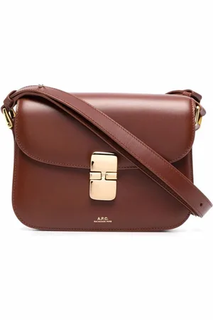 A.P.C. Small Grace Bag in Hazelnut