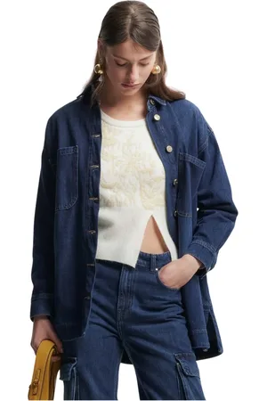 Kocca Denim Shirts, female, , XS, Denim-effect Shirt